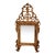Italian Rococo Carved Mirror of the 18th Century For Sale