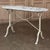 19th Century French Carrara Marble and Wrought Iron Bistro Table For Sale - Image 4 of 18