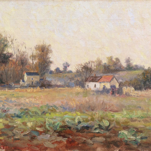'Early California Landscape, San Francisco Bay Area' by William Otto Emerson, 1891, Hayward, Academie Julian For Sale - Image 4 of 13