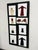 Design Plus Gallery presents a Mixed Media Fashion Wardrobe Wall Art Panel. This sculptural wall art showcases miniature...