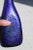Mid-Century Modern Bottle-Shaped Glass Vase in Cobalt, 1950 For Sale - Image 3 of 8