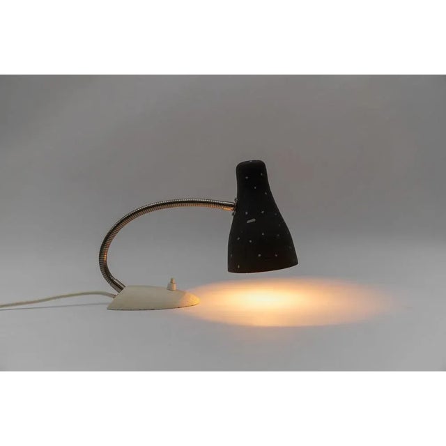 Petite Mid-Century Modern Table Lamp, 1960s For Sale - Image 4 of 10