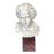 Mid 20th Century Ludwig Van Beethoven Plaster Bust Mounted on Wood Block For Sale
