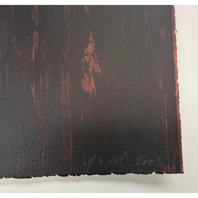 2000 - 2009 2008, Sequence 1, Contemporary Abstract Expressionist, Silkscreen Print on Paper, Artist Joe Segal For Sale - Image 5 of 7