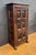 Brown Spanish Rustic Solid Oak Cabinet with Paneled Door and Iron Hardware, 1880s For Sale - Image 8 of 10