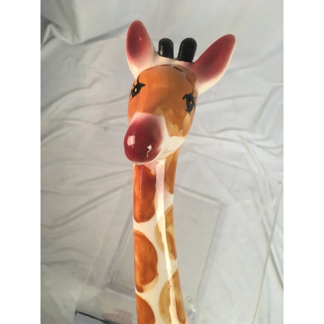 1980s 1980s Vintage Giraffe Figurine For Sale - Image 5 of 7