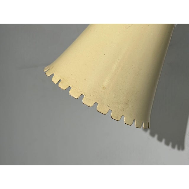 1940s 1940s Arvid Böhlmarks, Adjustable Wall Light, Brass, Lacquered Metal For Sale - Image 5 of 7