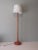 Vintage Scandinavian Pine Floor Lamp with Bespoke Lampshade, 1960s For Sale - Image 4 of 9