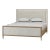 English Coastal Modern King Bed For Sale