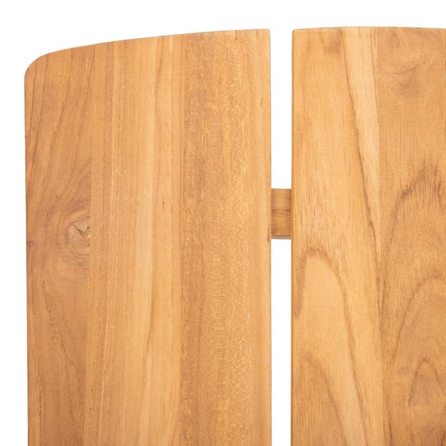 San Juan Teak Adirondack Chair - Natural For Sale - Image 4 of 8