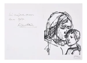 Mis Mejores Deseos - Original Lithograph by Miguel Ibarz - 1967 1967