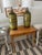 1950s Bitossi Large Vintage Green Textured Lamps Pair For Sale - Image 6 of 9