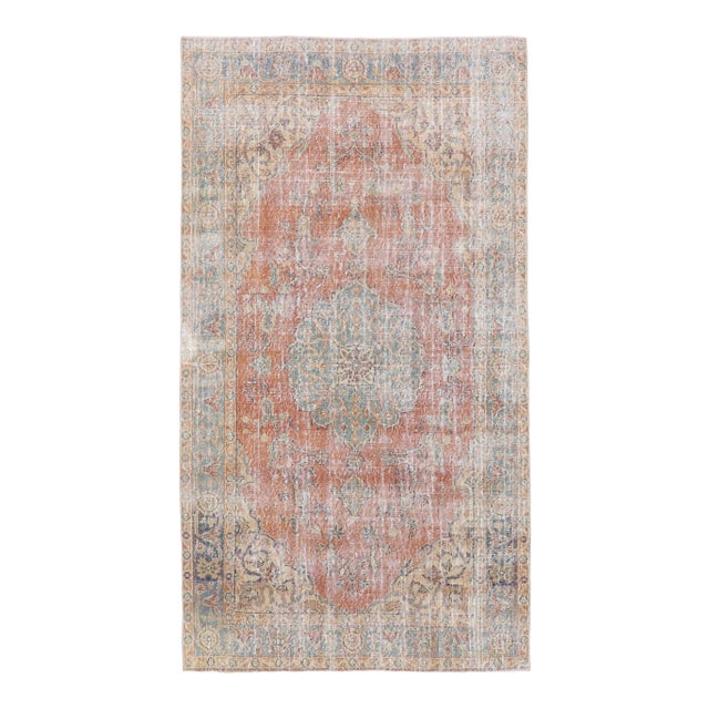 1970s Turkish Handmade Wool Kilim Rug For Sale