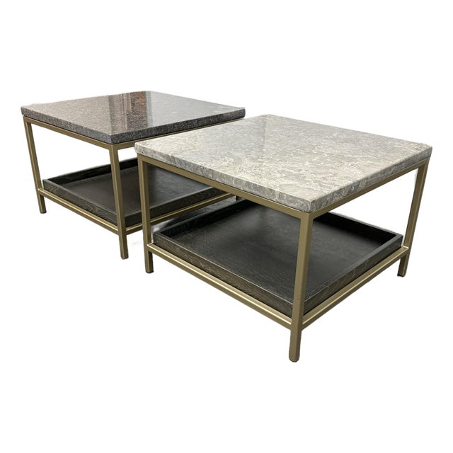 Sunpan Modern Arden Side Tables, Pair For Sale