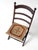 Antique Tapestry Campaign Folding Chair For Sale - Image 11 of 12