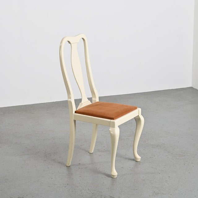 Brown Table attributed to Jean Claude Mahey, 1970s, Set of 5 For Sale - Image 8 of 15