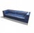 Vintage Sofa in Dark Blue Leather, in Very Good conditions. Designed 1980 to 1989 This piece has an attribution mark, I am...
