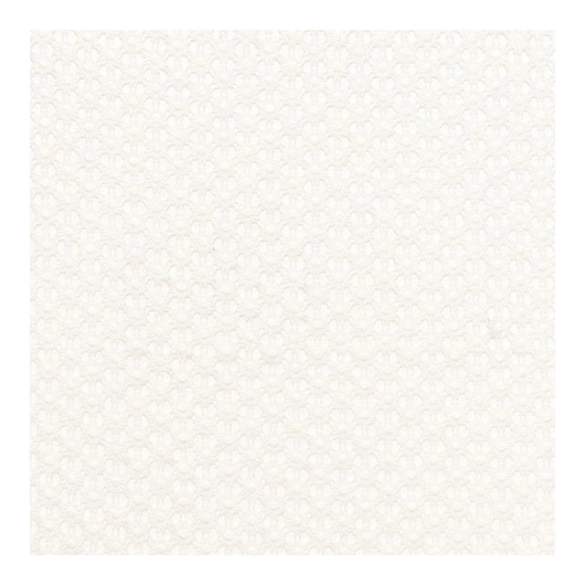 Sample - Schumacher Cosimo Sheer Fabric in Ivory For Sale