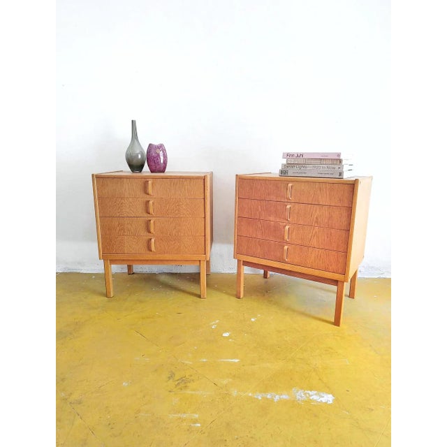 Vintage Swedish Chests of Drawers by Bertil Fridhagen for Bodafors, 1960s, Set of 2 For Sale - Image 13 of 13