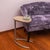 Contemporary Narrow Marble Top Side Table from Forzini For Sale - Image 3 of 8