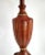 Lamp Pair Mahogany Brass & Shades For Sale - Image 9 of 12