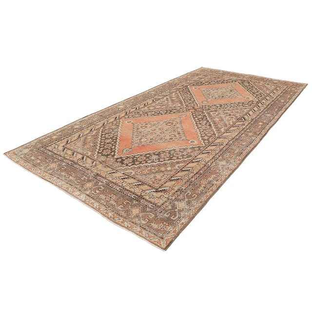 Shabby Chic Mid 20th Century Large Antique Khotan Rug For Sale - Image 3 of 7