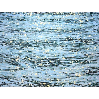 Light on the Water.Modern Original Painting. For Sale
