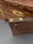 Brass English Victorian Burr Walnut Table Cabinet With Brass Inlay and Bramah Lock For Sale - Image 8 of 10