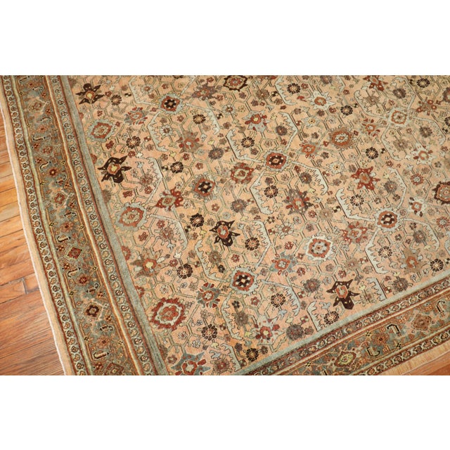 Early 20th Century Antique Zabihi Collection Persian Bidjar Rug - 8'3" x 11'6" For Sale - Image 5 of 12