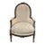 French Louis XVI Oak Bergere For Sale
