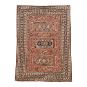 Mid 20th Century Vintage Persian Ardabil Rug - 07'04 x 10'01