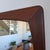 Vintage Teak Wall Mirror, Denmark, 1960s For Sale - Image 3 of 4
