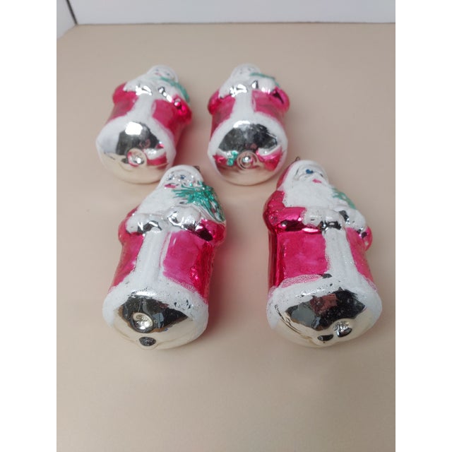 Vintage Mid 20th Century German Santa Claus Ornament For Sale In San Francisco - Image 6 of 7