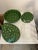 Green ceramic Polka Dot Hen/ Chicken 2 QT Casserole Dish. Green with white polka dots. a figural chicken lid, 2 quart oval...