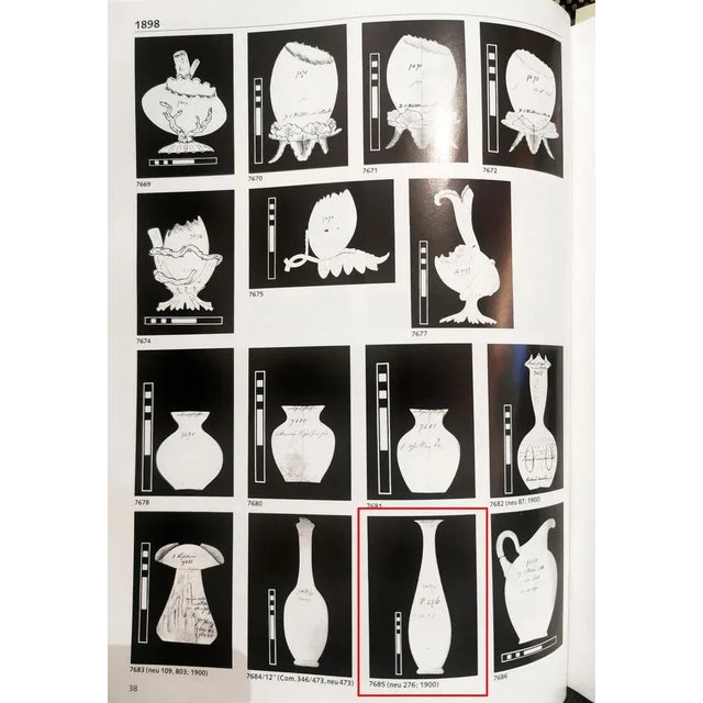 Large Art Nouveau Ruby Phenomenon Gre 7624 Vase from Loetz Glass, Austria-Hungary, 1898s For Sale - Image 10 of 11