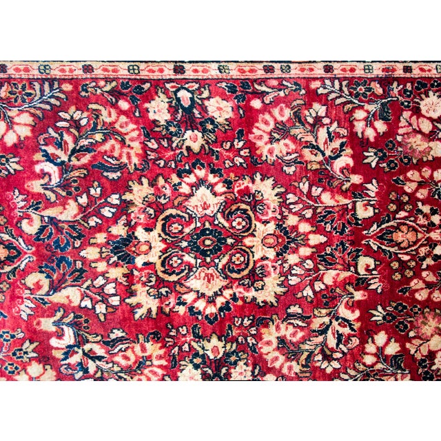 Early 20th Century Persian Sarouk Rug For Sale - Image 11 of 14