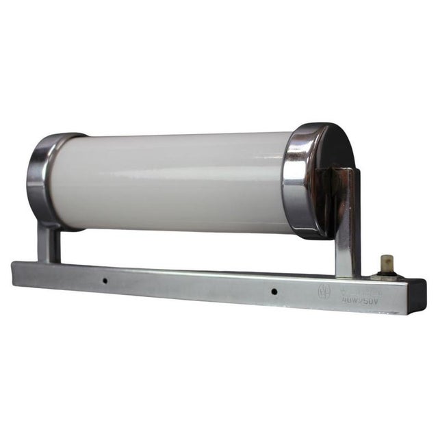 Bauhaus Wall Light attributed to Napako, Czechoslovakia, 1930s For Sale - Image 13 of 13