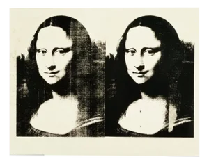 Andy Warhol, Double Mona Lisa, Digital Print