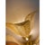 Gold “Graniglia” Leaf Murano Glass Wall Sconces in Venetian Style - a Pair For Sale - Image 13 of 17