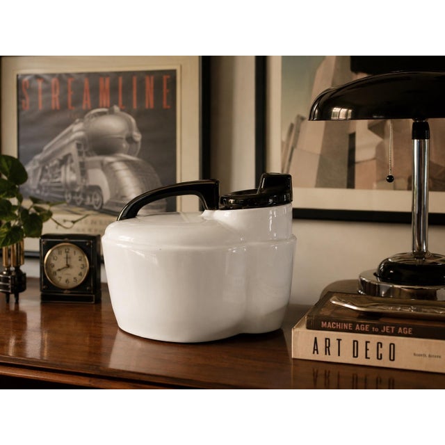 A striking vintage Hankscraft Automatic Electric Steam Vaporizer, Model 1082, featuring an exceptional Art Deco /...