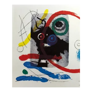 1965 Joan Miro Original Lithograph Dm11151 Derriere Le Miroir