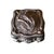 Art Nouveau Antique Art Nouveau Bronze Jewelry Casket With Bird & Floral Relief For Sale - Image 3 of 9