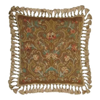 Aubusson Flourishes Throw Pillow For Sale