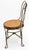 Vintage Chicago Wire Chair Co. Miniature Ice Cream Parlor Chair - Child or Doll Display_ For Sale - Image 4 of 6