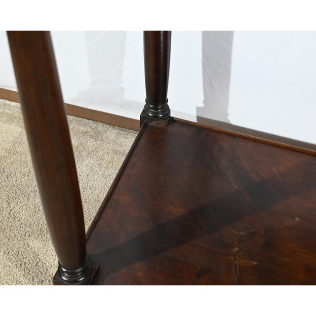 18th Century Louis XVI Mahogany Console For Sale - Image 18 of 18