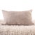 DESCRIPTION Taupe & ecru woven chevron pillow in alpaca. Shipped with luxury duck down insert. Available without insert....