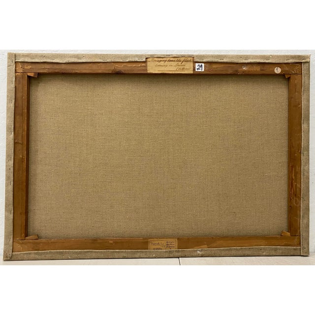 Ernest Walbourn (England, 1871-1927) "Evening in Sussex" Original Painting C.1900 For Sale - Image 12 of 13