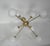 Modern Vintage Sputnik Chandelier in Brass and Glass, 1960s For Sale - Image 3 of 13