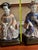 Mid-20th Century Japanese Export Famille Rose Style Emperor & Empress Statues - A Pair For Sale In New York - Image 6 of 10