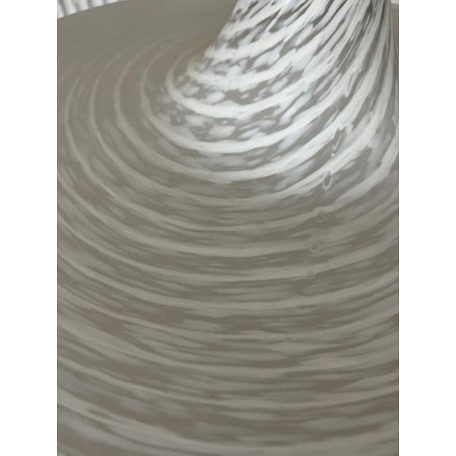 Large Vintage Italian Murano Swirl Glass Pendant, 1970s For Sale - Image 3 of 7